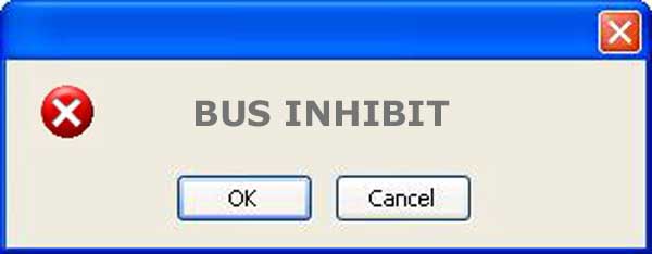 what does bus inhibit mean
