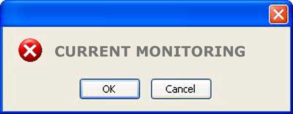what is current monitoring error