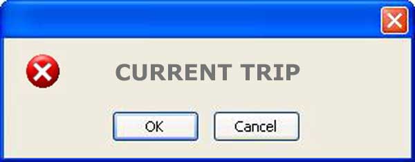 what is current trip alarm
