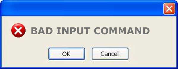 what is input command alarm